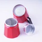 Good Reputation High Quality 6 cups Stovetop Espresso Coffee Maker Moka Pot