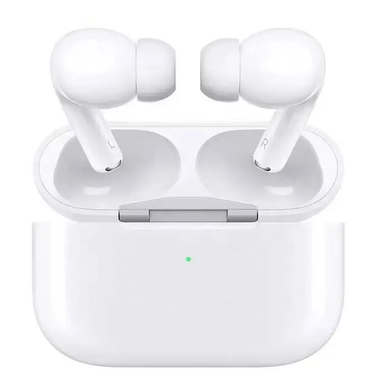 Portable 1:1 Original pro 3 blue tooth tws 5.0 noise cancelling earbud wireless charge earphone, White
Portable 1:1 Original pro 3 blue tooth tws 5.0 noise cancelling earbud wireless charge earphone, White