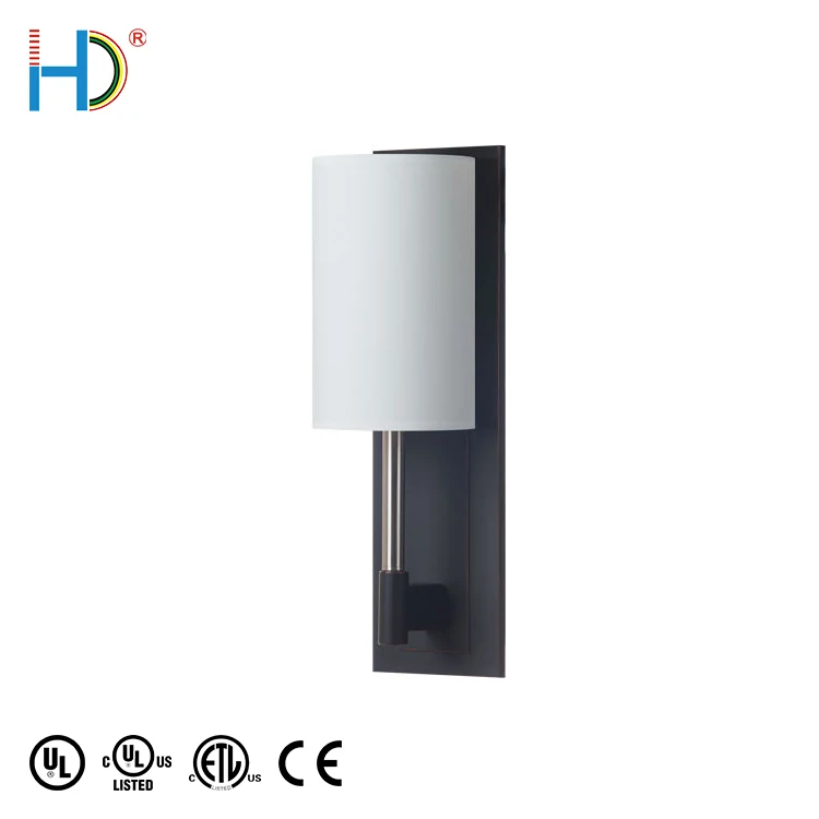 Modern Long Brushed Nickel Metal Indoor Reading Wall Lamps For Livingroom