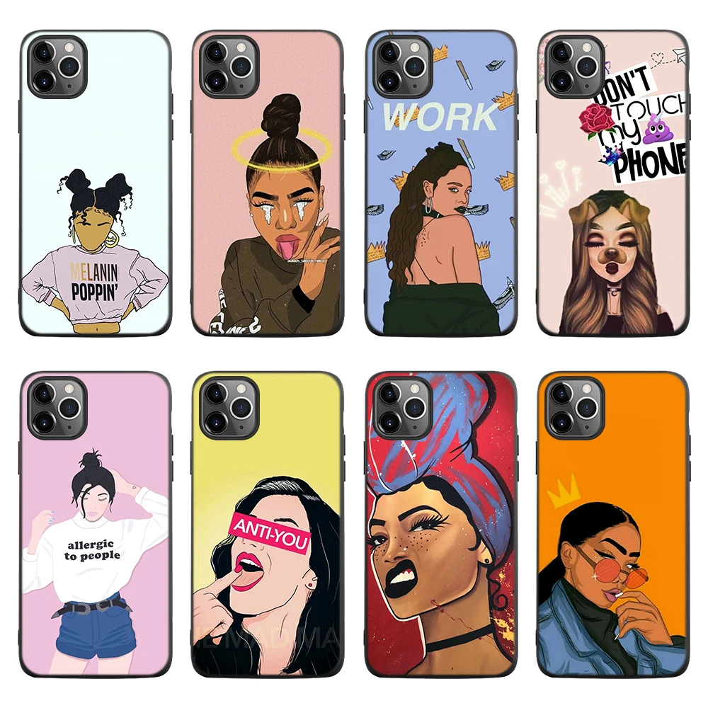 Free UV Print Designer Cell Phone Case for iPhone 12 Pro Max Black Matte TPU Protective Phone Case for iPhone 11 Pro Max
Free UV Print Designer Cell Phone Case for iPhone 12 Pro Max Black Matte TPU Protective Phone Case for iPhone 11 Pro Max