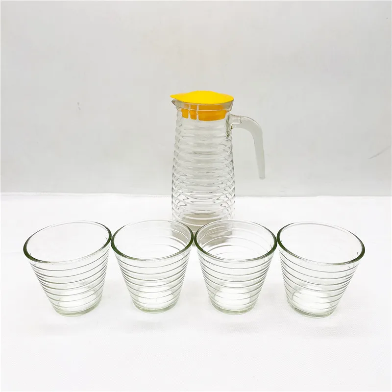 factory Outletfactory Outlet ware Water set with 1 glass jug and 4 glasses Milk jug milk cup
factory Outletfactory Outlet ware Water set with 1 glass jug and 4 glasses Milk jug milk cup