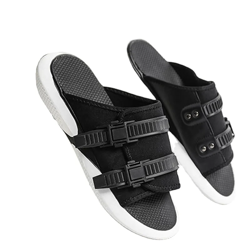 Men's sandals 2021 summer beach fashion buckle decorative slippers comfortable non slip men's slippers, Picture
Men's sandals 2021 summer beach fashion buckle decorative slippers comfortable non slip men's slippers, Picture