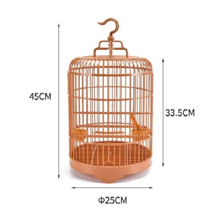 2021 new design waterproof bird cages foldable Parrot Bird Cage Breeding Door For Peony Lovebird Pet Living House, Brown/customized color
2021 new design waterproof bird cages foldable Parrot Bird Cage Breeding Door For Peony Lovebird Pet Living House, Brown/customized color