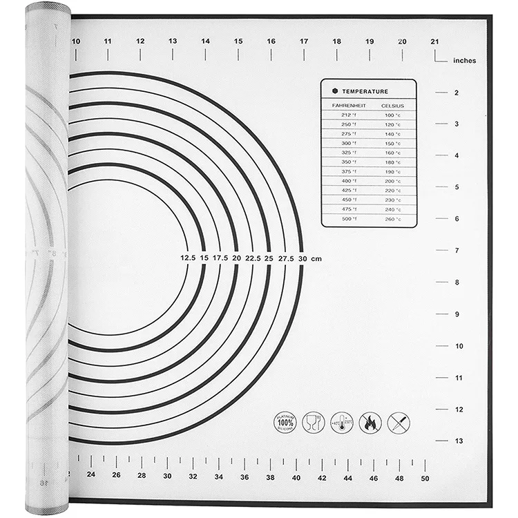 Hot selling high quality placemat waterproof temperature resistant silicone baking table mat, Customzied
Hot selling high quality placemat waterproof temperature resistant silicone baking table mat, Customzied
