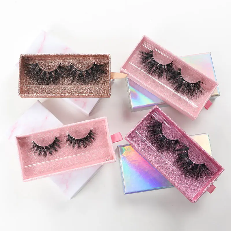 fluffy false eyelashes 5d 25mm 100% real mink lashes private label eyelashes vendor customized logo pink candy eyelash packaging
fluffy false eyelashes 5d 25mm 100% real mink lashes private label eyelashes vendor customized logo pink candy eyelash packaging