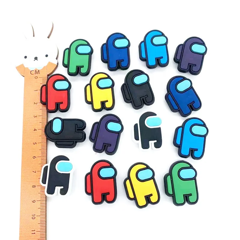 hot sale Custom AMONG US Soft Rubber Pvc Shoe Charms Children's Medical Supplies Baby Accessoriesjibitz For Croc Shoes, As picture 
hot sale Custom AMONG US Soft Rubber Pvc Shoe Charms Children's Medical Supplies Baby Accessoriesjibitz For Croc Shoes, As picture