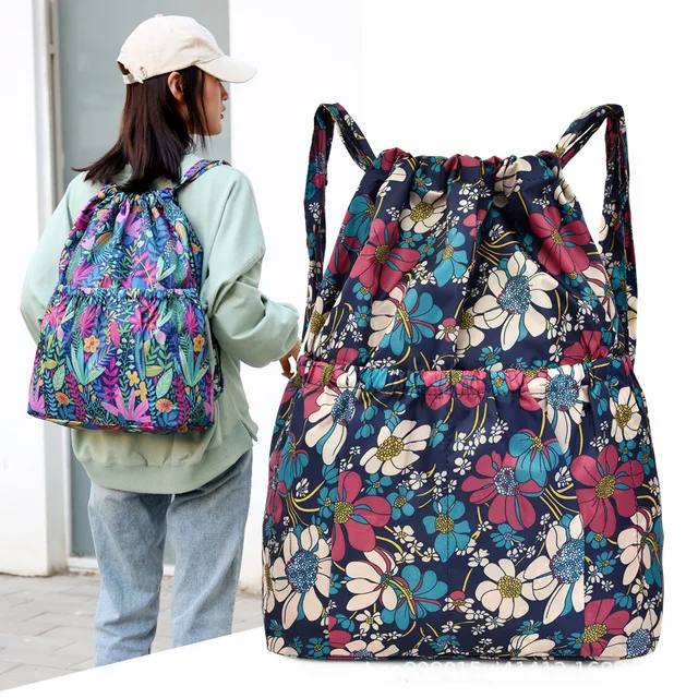Hochwertige Tasche 2021 Rucksack Hot Fashion Woman Oxford Travel Drawstring Floral Cloth Backpack, 1-27 27 colors
Hochwertige Tasche 2021 Rucksack Hot Fashion Woman Oxford Travel Drawstring Floral Cloth Backpack, 1-27 27 colors
