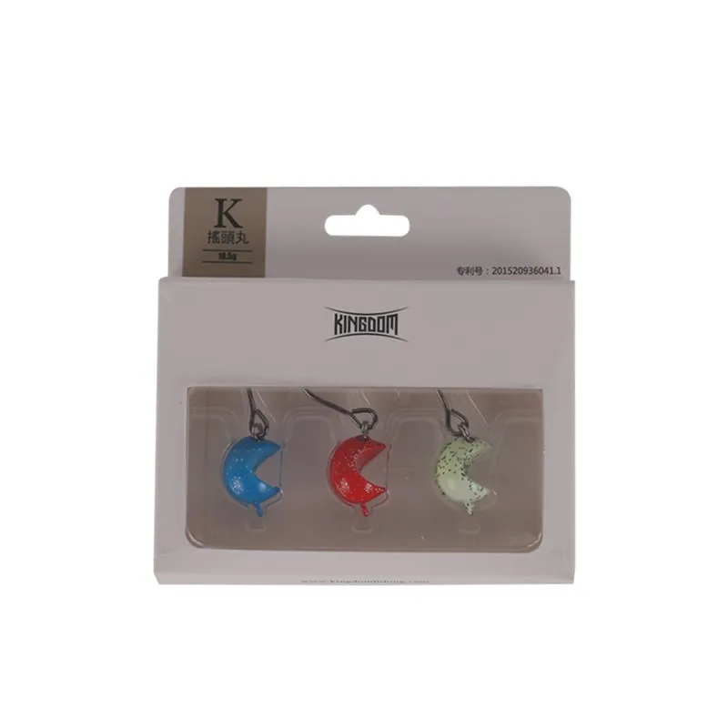 Toplure Metal Lure Model 3019 Set 3.5g 5.5g 7.5g 10.5g 3pcs/box Unique Shape Make Soft Bait Fishing Jig Head Hook, 3 colors
Toplure Metal Lure Model 3019 Set 3.5g 5.5g 7.5g 10.5g 3pcs/box Unique Shape Make Soft Bait Fishing Jig Head Hook, 3 colors