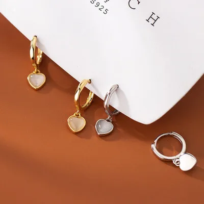 Luxury Design S925 Sterling Silver Opal Stone Heart Drop Earrings Sterling Silver Opal Love Heart Dangle Earrings For Women Girl
Luxury Design S925 Sterling Silver Opal Stone Heart Drop Earrings Sterling Silver Opal Love Heart Dangle Earrings For Women Girl