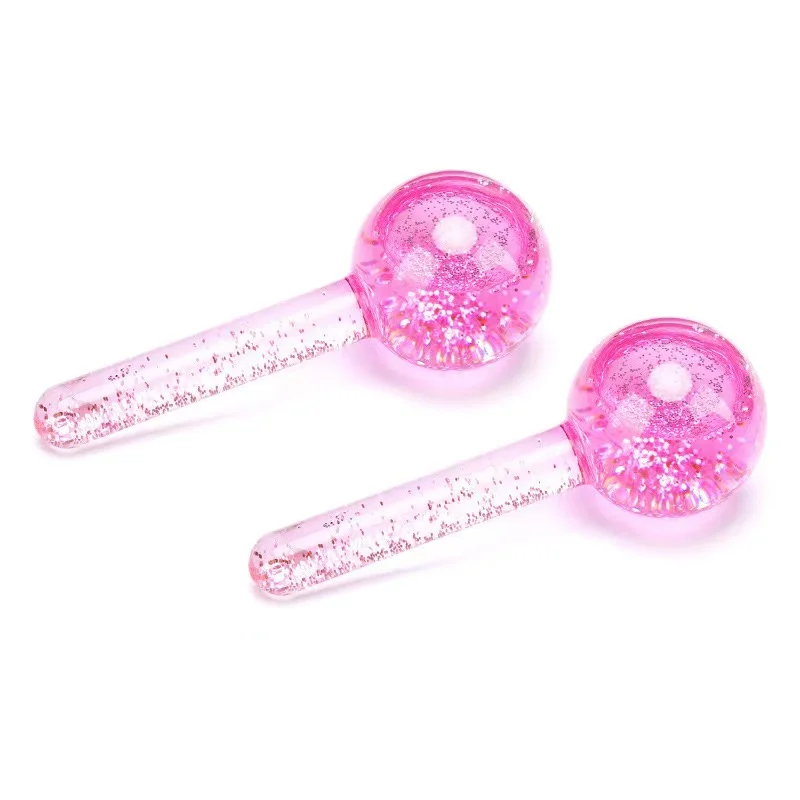 Factory Hot Selling Wholesale Wave Beauty Ball Glitter Cooling Facial Massager Pink Ice Globes For Face, Pink/blue/customize color
Factory Hot Selling Wholesale Wave Beauty Ball Glitter Cooling Facial Massager Pink Ice Globes For Face, Pink/blue/customize color