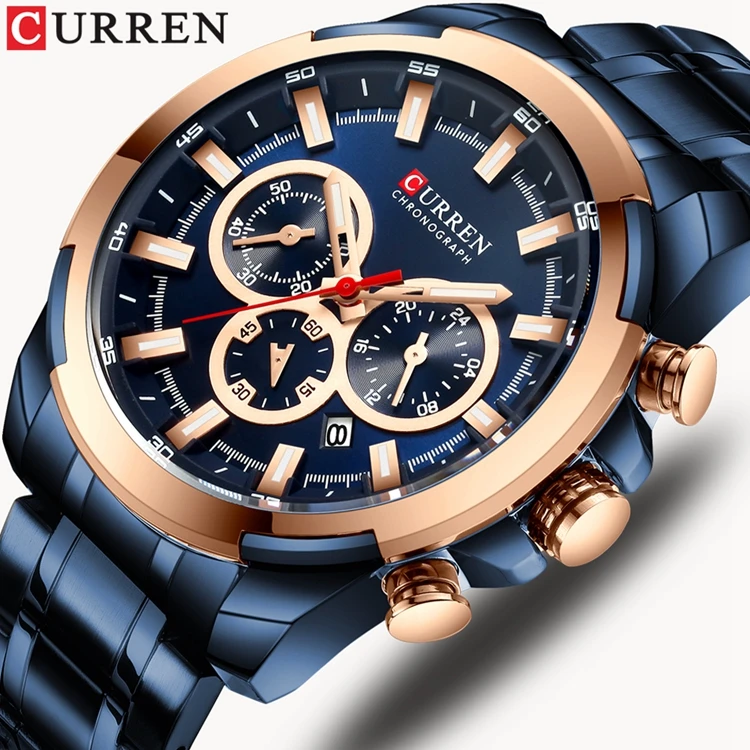 Top Brand Luxury Chronograph Quartz Watch Men Business Watches CURREN 8361 relogio masculino
Top Brand Luxury Chronograph Quartz Watch Men Business Watches CURREN 8361 relogio masculino