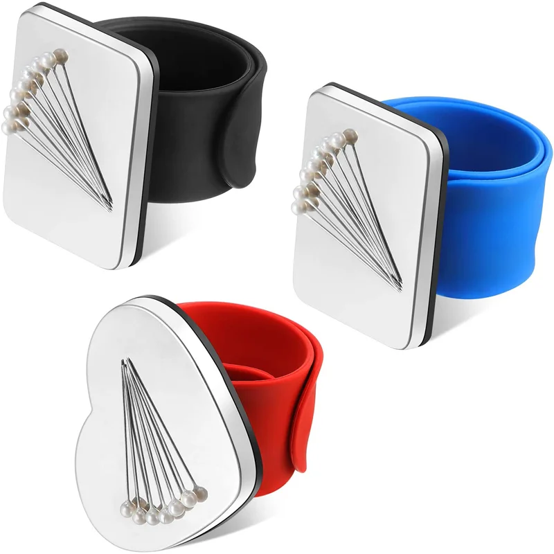 Amazon Hot Sale Magnetic Wrist Sewing Pincushion Silicone Magnetic Bobby Pin Bracelet for Hair Clip
Amazon Hot Sale Magnetic Wrist Sewing Pincushion Silicone Magnetic Bobby Pin Bracelet for Hair Clip