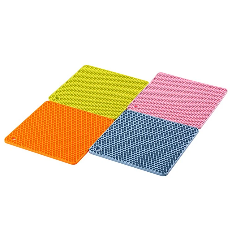 Silicone Square Pot holder for Kitchen Silicone Drying Mat
Silicone Square Pot holder for Kitchen Silicone Drying Mat