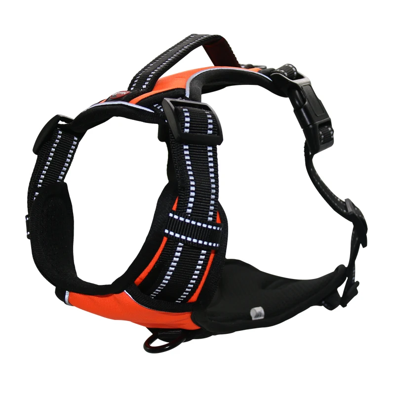 Nimble Heavy Duty Padded Mesh Dog Front Harness No Pull With 2 Metal Rings And Handle
Nimble Heavy Duty Padded Mesh Dog Front Harness No Pull With 2 Metal Rings And Handle