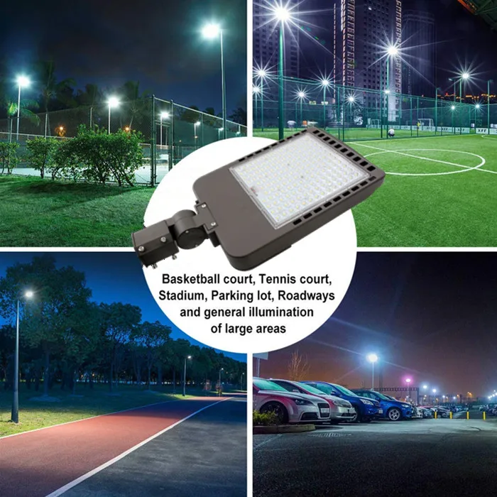 ETL cETL approved NEW design 5 Years Warranty Outdoor led street light IP66 300W led parking lot light