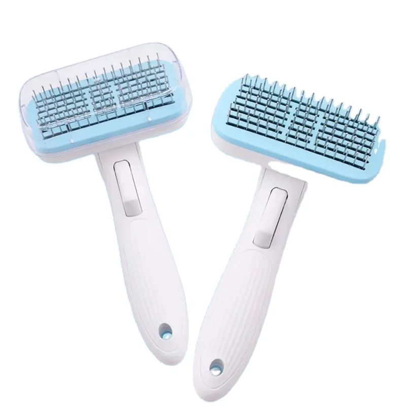 Manufacturer Automatic Dog Cat Hair Removal Brush Self Cleaning Slicker Pet Grooming Comb, Green/pink/blue/gray or customized color
Manufacturer Automatic Dog Cat Hair Removal Brush Self Cleaning Slicker Pet Grooming Comb, Green/pink/blue/gray or customized color