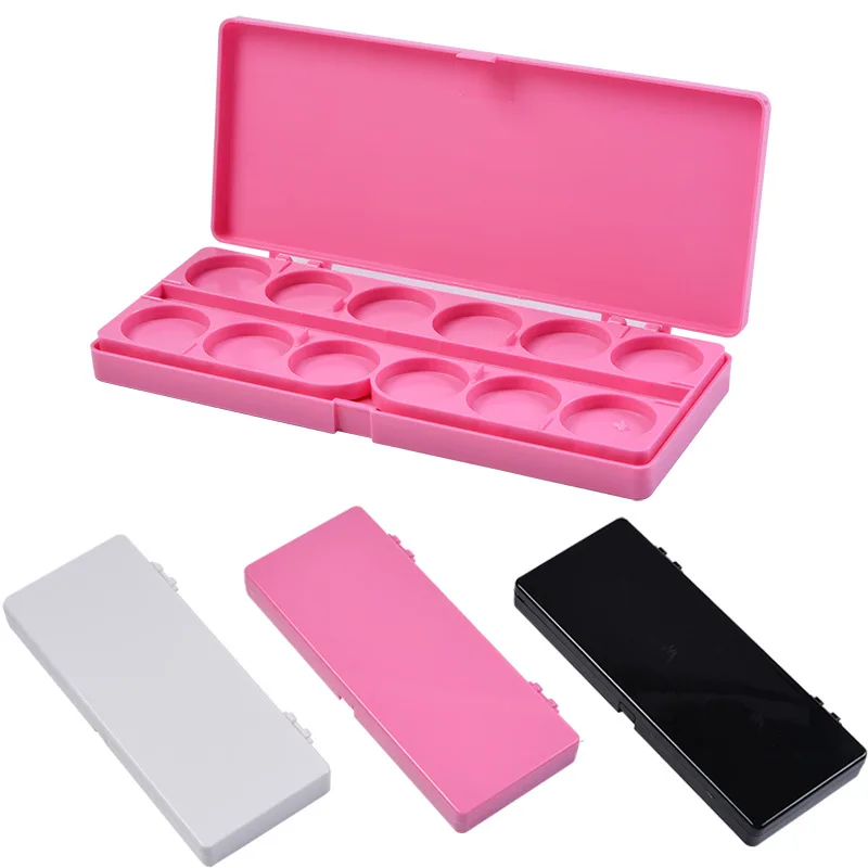 24 colors double-layer nail pigment palette plastic nail paint box, Black,white,pink
24 colors double-layer nail pigment palette plastic nail paint box, Black,white,pink