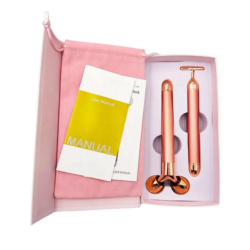 2020 Christmas Gift Rose Gold 3D Facial Massager T Shape Vibrating Energy Beauty Bar, Gold, pink, silver, dark silver
2020 Christmas Gift Rose Gold 3D Facial Massager T Shape Vibrating Energy Beauty Bar, Gold, pink, silver, dark silver