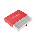 Custom Fancy Printing Sliding Drawer Cardboard Gift Cloth Packaging Wedding Dress Box