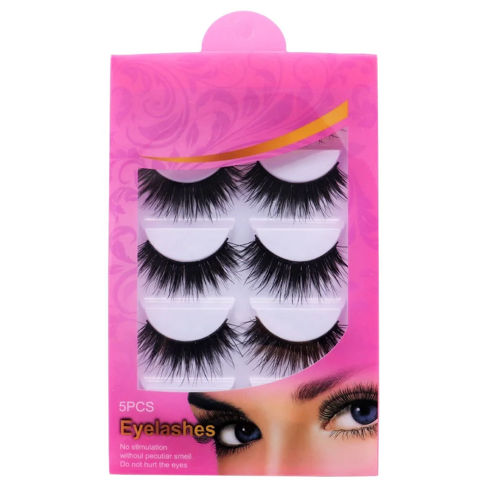 5 Pairs/set Double Thick Black Exaggerated Eye Lashes for Stage Animation Nightclub Fiber Hard Stem False Eyelashes
5 Pairs/set Double Thick Black Exaggerated Eye Lashes for Stage Animation Nightclub Fiber Hard Stem False Eyelashes