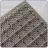 Crimped wire mesh