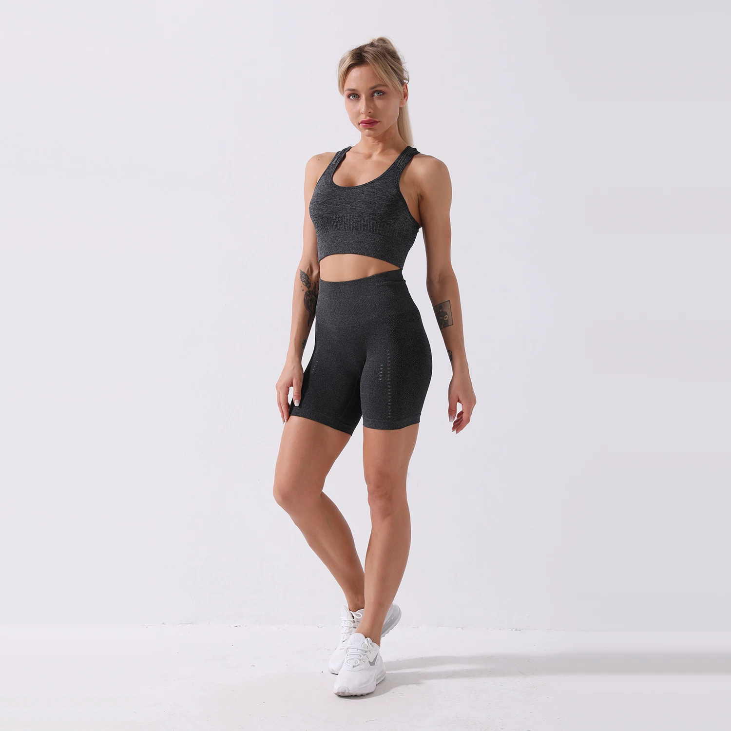 2021 Huanwei 2/3PCS High Waist Workout Sportswear Seamless Breathable High Waist Leggings Gym Yoga Sets Fitness Women, As picture
2021 Huanwei 2/3PCS High Waist Workout Sportswear Seamless Breathable High Waist Leggings Gym Yoga Sets Fitness Women, As picture