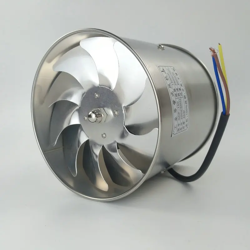 Inline Duct Fan, 110-240, Stainless Steel - detail 18