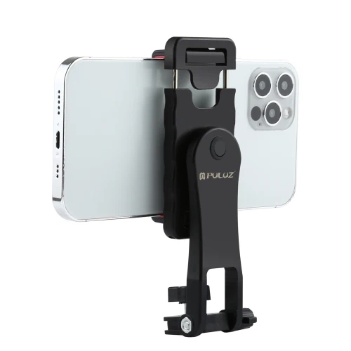PULUZ 360 Degree Rotating Horizontal Vertical Shooting Phone ABS Clamp Holder Bracket For iPhone/Xiaomi, Black
PULUZ 360 Degree Rotating Horizontal Vertical Shooting Phone ABS Clamp Holder Bracket For iPhone/Xiaomi, Black