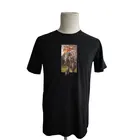 New plus size cotton fabric fitness clothing custom printed men tshirt