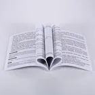 Custom printed flyer brochure user manual can be printed in any size A3 / A4 / A5