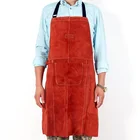 Custom Flame Resistant& Heat Resistant Work Shop welding apron leather