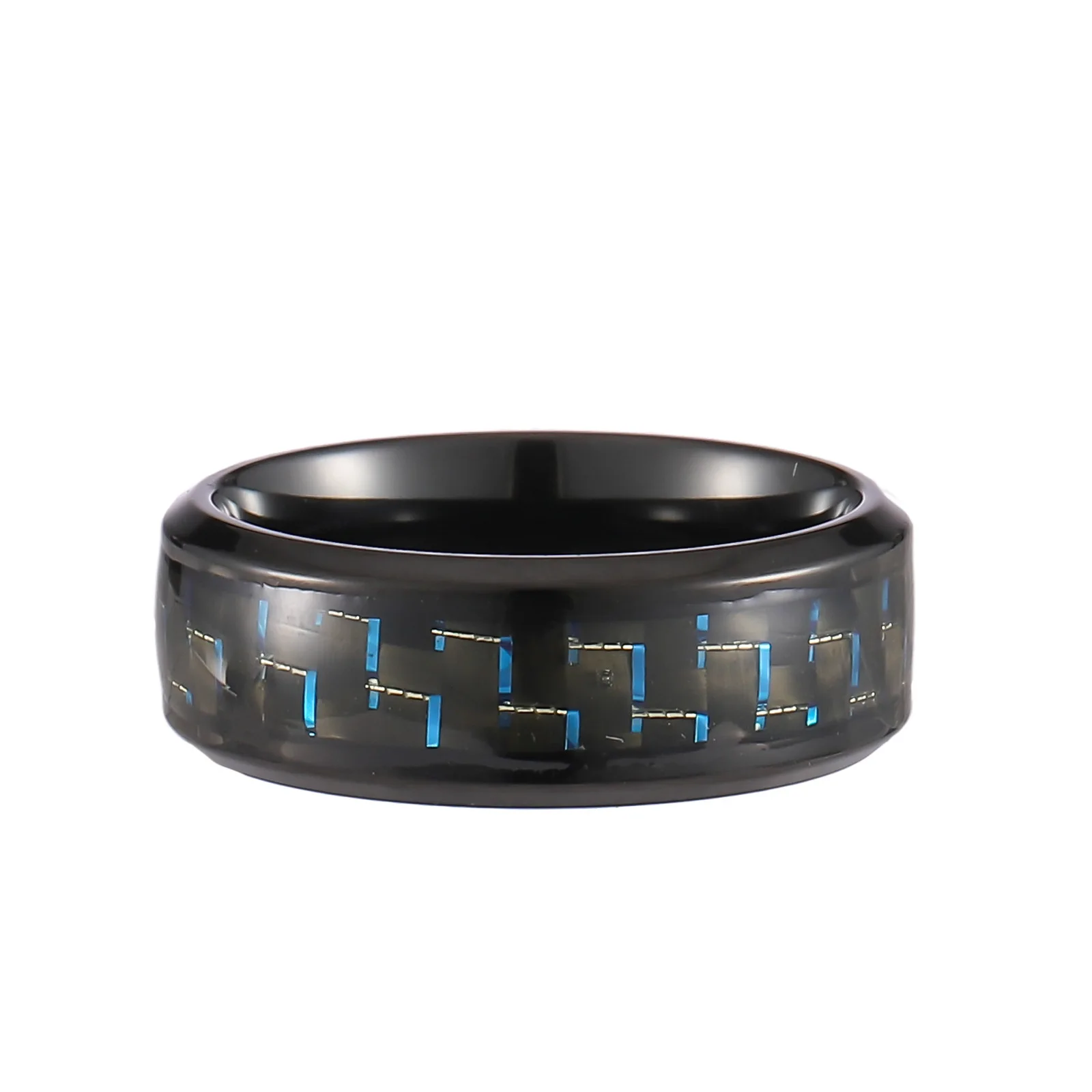 Fashion High Quality 8mm Men's Personality Trend Cool Stainless Steel Black Minimalist Rings, Picture shows
Fashion High Quality 8mm Men's Personality Trend Cool Stainless Steel Black Minimalist Rings, Picture shows