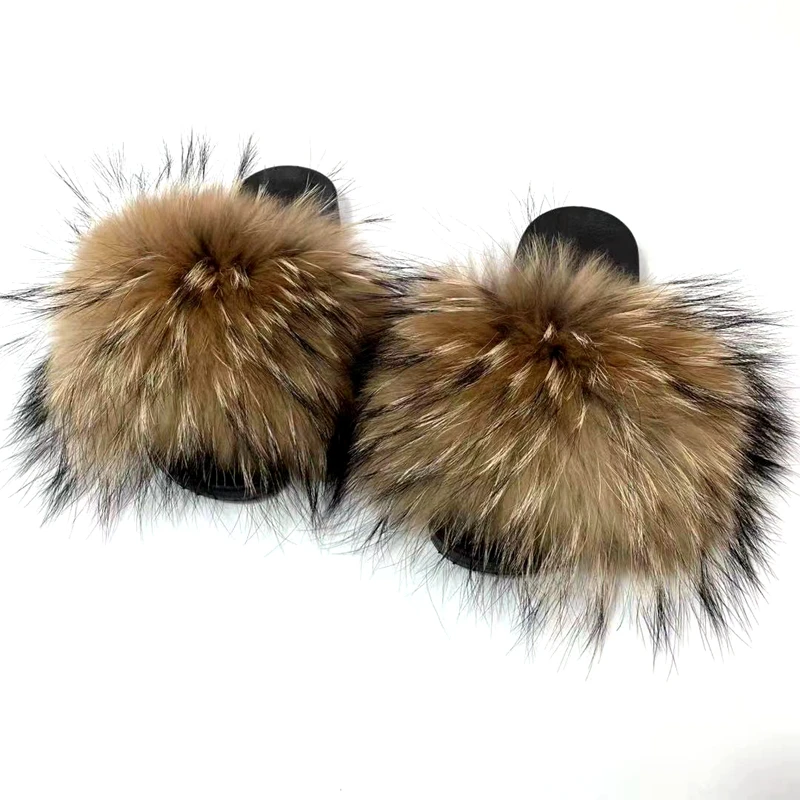 BIG SALE Multicolor women fur slides slipper fashion fox fur slippers with logo customized
BIG SALE Multicolor women fur slides slipper fashion fox fur slippers with logo customized