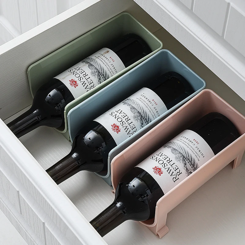 Set Of 3 Wine and Water Bottle Organizer, Stackable Plastic Wine Rack Holder for Pantry, Kitchen, Fridge, Ideal Storage for Wine, Transparent
Set Of 3 Wine and Water Bottle Organizer, Stackable Plastic Wine Rack Holder for Pantry, Kitchen, Fridge, Ideal Storage for Wine, Transparent