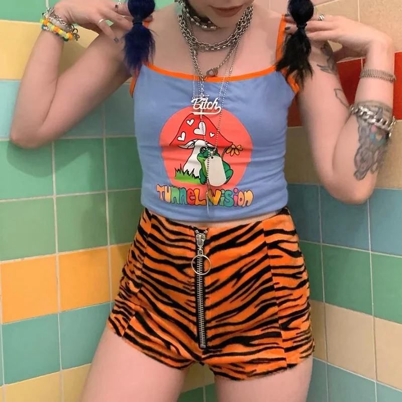 Wholesale 2021 New Cute Cartoon Printed Women Camisole Sleeveless Casual Summer Beach Wear Fitness Crop Tank Top For Ladies, Blue
Wholesale 2021 New Cute Cartoon Printed Women Camisole Sleeveless Casual Summer Beach Wear Fitness Crop Tank Top For Ladies, Blue