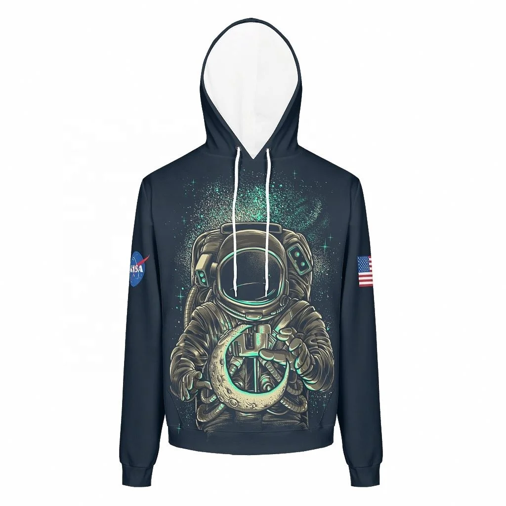 Custom Design High Quality Sublimation Astronaut Moon Guardian Men's Hoodies Hoodie
Custom Design High Quality Sublimation Astronaut Moon Guardian Men's Hoodies Hoodie