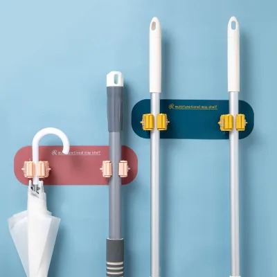 Mop-free punching bathroom hook broom hanger strong viscose wall hanging double-head force fixed buckle mop holder
Mop-free punching bathroom hook broom hanger strong viscose wall hanging double-head force fixed buckle mop holder