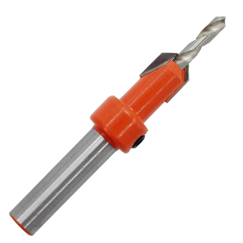 Woodworking countersunk drill taper hole drill alloy head screw step drill, As picture
Woodworking countersunk drill taper hole drill alloy head screw step drill, As picture