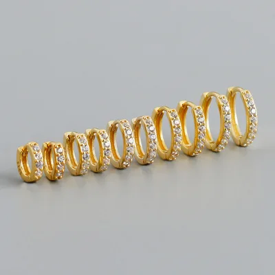 Gold Silver Diamond Circle Shape Personality Fashion S925 Silver Earrings Multi-Size Round Ear Hoop Women Earrings
Gold Silver Diamond Circle Shape Personality Fashion S925 Silver Earrings Multi-Size Round Ear Hoop Women Earrings