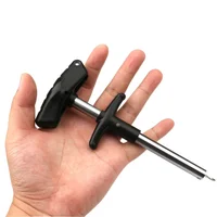 Lightweight T-Shaped Fishing Lure Remover Portable Stainless Steel Tube Hooks Detacher Fish Hooks Out Tool Fishing Lure Remover
Lightweight T-Shaped Fishing Lure Remover Portable Stainless Steel Tube Hooks Detacher Fish Hooks Out Tool Fishing Lure Remover