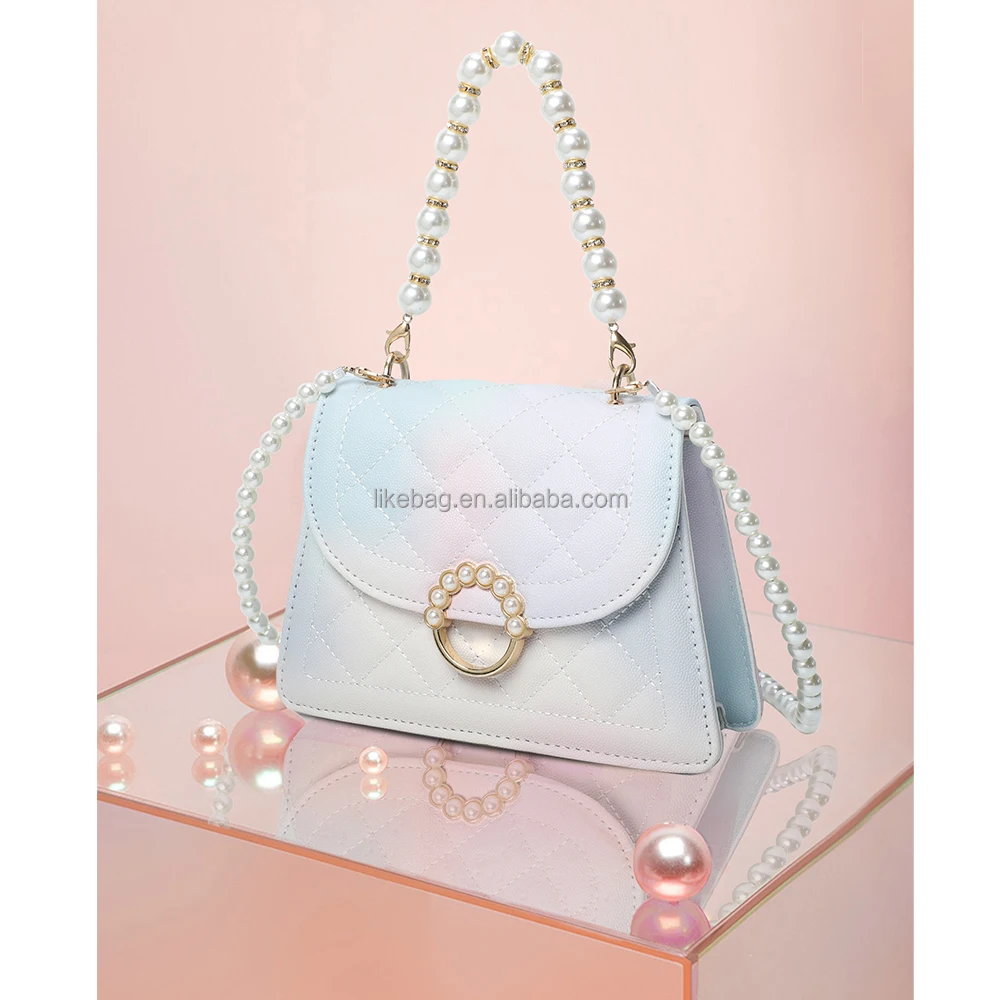 LIKEBAG diamond pattern women small square bags luxury beaded designer gradient color messenger bag fashion pearl handbags
LIKEBAG diamond pattern women small square bags luxury beaded designer gradient color messenger bag fashion pearl handbags