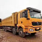 China direct supply 10 wheel second hand sinotruk howo used shacman dump truck 8x4 for sale