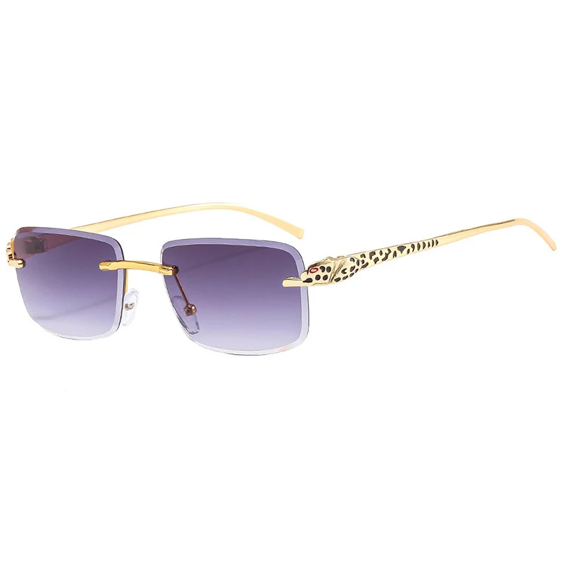 Sunglasses Women's 2022 New Leopard Print Legs Rimless Small Sun glasses Fashion Wholesale Fast Shipping
Sunglasses Women's 2022 New Leopard Print Legs Rimless Small Sun glasses Fashion Wholesale Fast Shipping