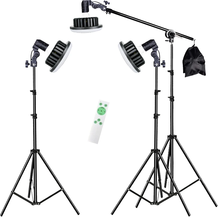 2020 Wholesale Photographic Lighting Photo Studio 150W led Lamp Bulbkit With Light Stand & Boom Stand, Balck
2020 Wholesale Photographic Lighting Photo Studio 150W led Lamp Bulbkit With Light Stand & Boom Stand, Balck