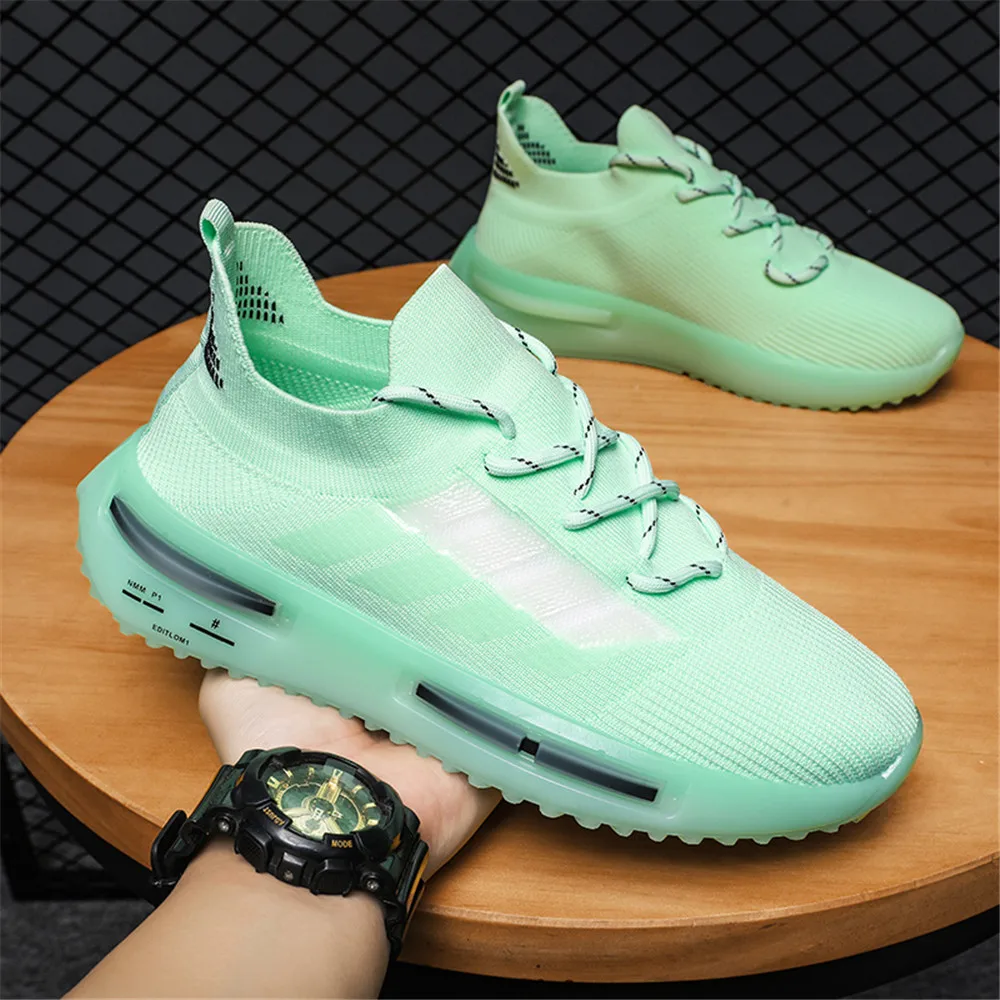 Men Summer Fly Knitted Sneakers Breathable Fitness Walking Style Shoes Men Classic Black Casual Sport Shoes
Men Summer Fly Knitted Sneakers Breathable Fitness Walking Style Shoes Men Classic Black Casual Sport Shoes