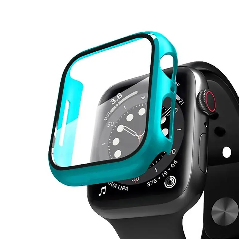 For Apple Watch 38 40 42 44 Mm Tempered Glass Protection Screen Protector With Pc Cover Case Good Quality At Wholesale Price, Crystal clear
For Apple Watch 38 40 42 44 Mm Tempered Glass Protection Screen Protector With Pc Cover Case Good Quality At Wholesale Price, Crystal clear