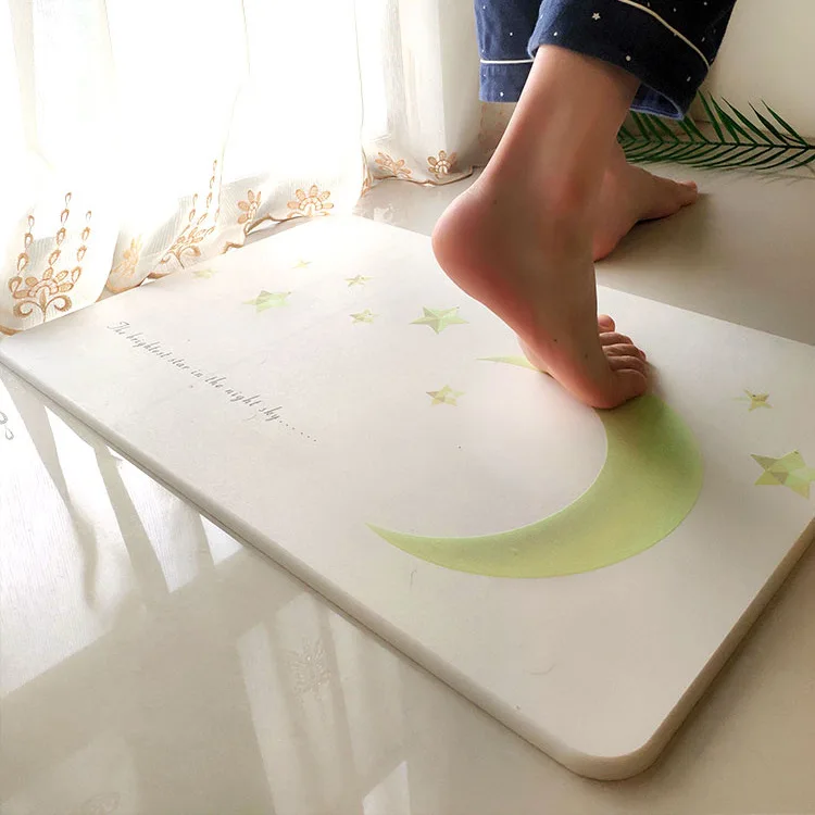 Mats Florescent Light Soft Water Absorbent Foot Printed Luxury Get Naked Anti Slip Diatomite Bath Mat
Mats Florescent Light Soft Water Absorbent Foot Printed Luxury Get Naked Anti Slip Diatomite Bath Mat