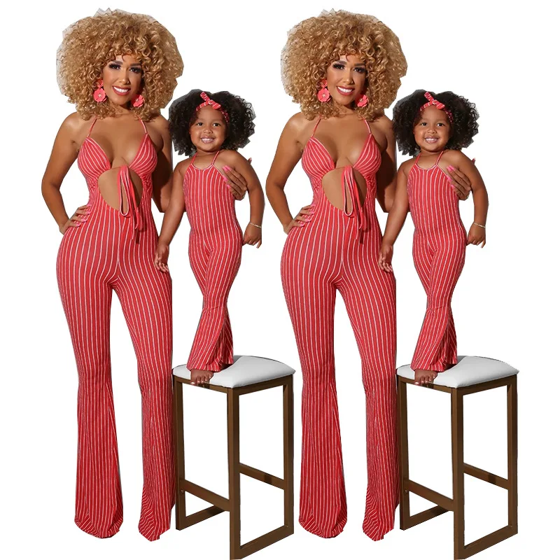 2021 New Arrival Stripe Mommy and Me Outfits Long Pants Printed Jumpsuits, Coloful printing
2021 New Arrival Stripe Mommy and Me Outfits Long Pants Printed Jumpsuits, Coloful printing