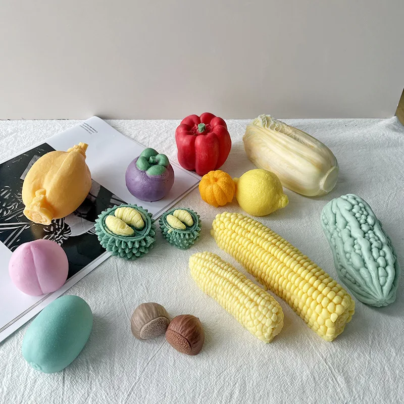 New 3D Silicone Candle Molds Fruits Vegetable Shape Food Grade Silicone Soap Candle Mold
New 3D Silicone Candle Molds Fruits Vegetable Shape Food Grade Silicone Soap Candle Mold
