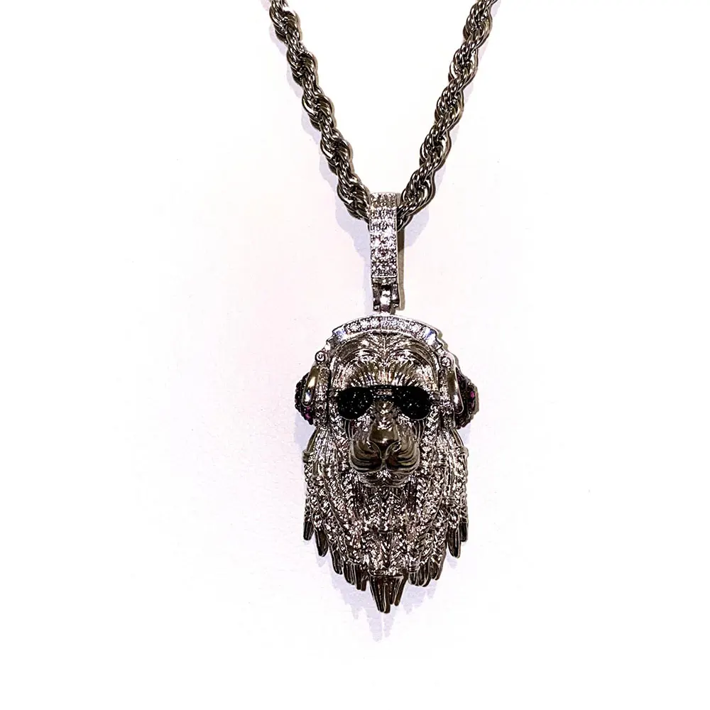 50% Discount Jewelry Iced Out Cz Pendant Custom Brass White Gold Lion Head Pendant Necklace
50% Discount Jewelry Iced Out Cz Pendant Custom Brass White Gold Lion Head Pendant Necklace